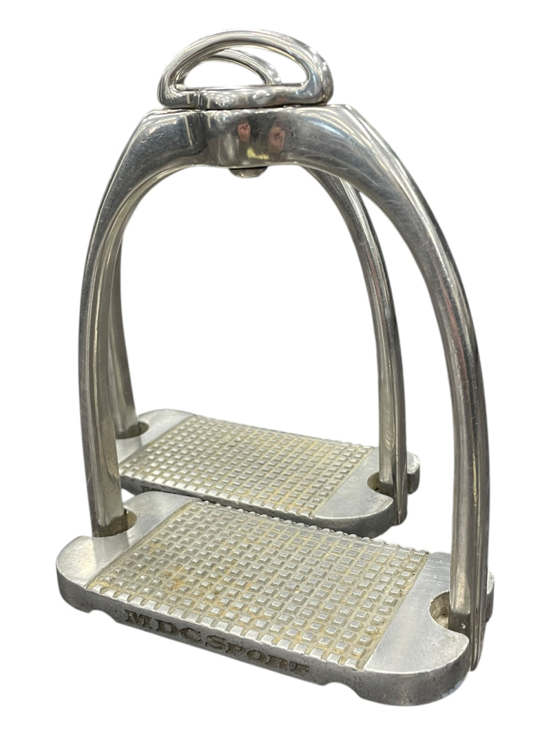 MDC Sport Classic Stirrup - SS/Aluminum - Approx 4 3/4" - USED