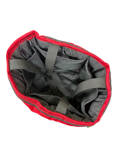 Big Dees Groom Tote - Red - 9" H - USED