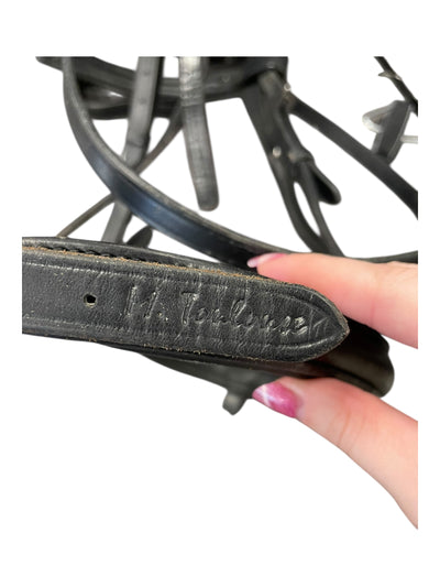 M Toulouse Bridle W/ Reins - Black - F/S - USED