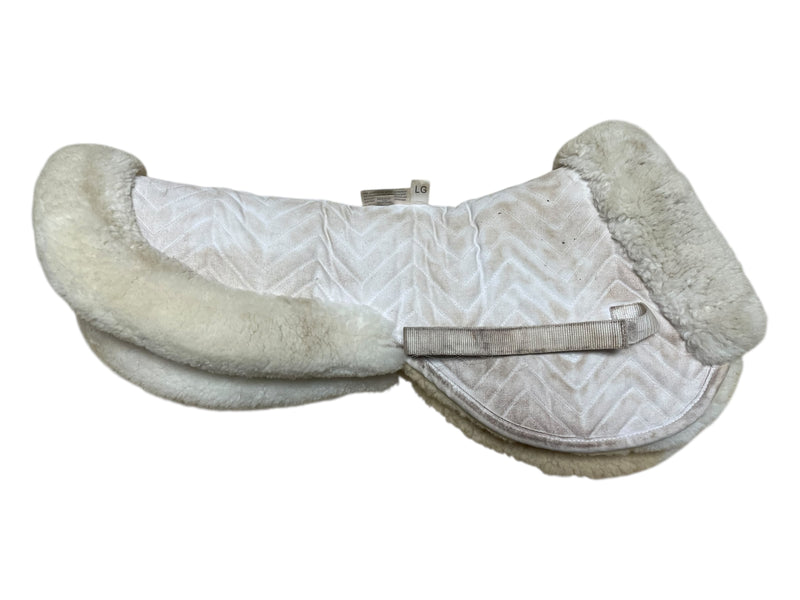 Fleeceworks Sheepskin Shim Pad - White - L - USED