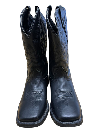 Smoky Mountain Outlaw Boots - Black - Boys 5 R - USED