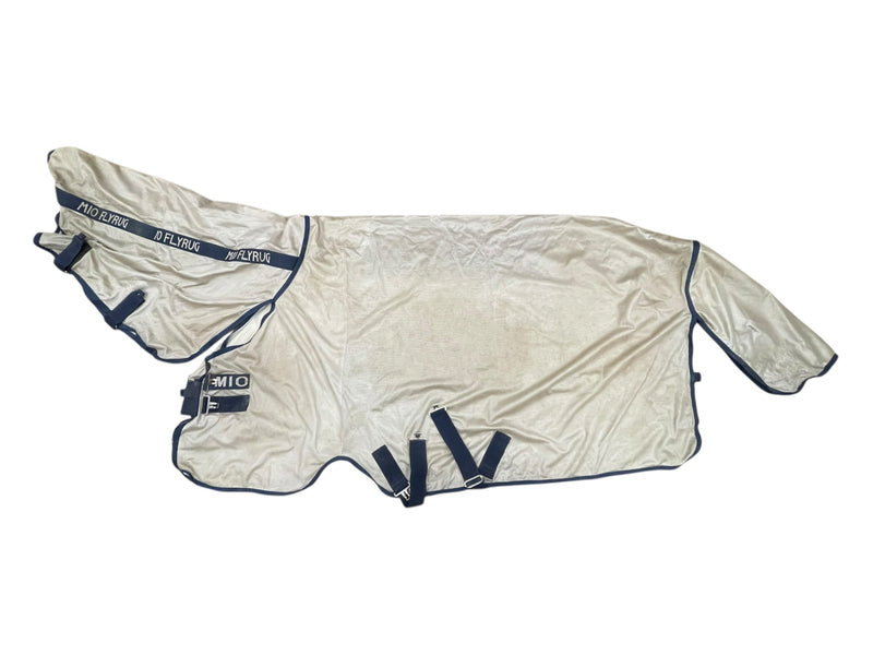 Mio Fly Sheet W/ Neck - Silver/Navy - 69" - USED