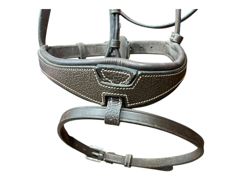 Riviera Sport Bridle W/ Interlocking Flash - Brown - C/S - USED