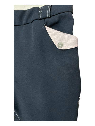 Huntington Equestrian  FS Breech - Navy/Pink - 16 (Approx US 34) - USED