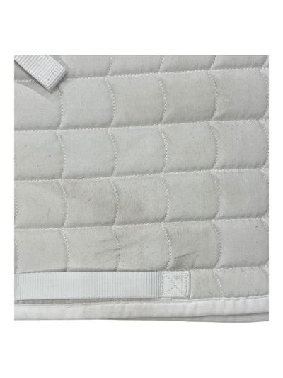 Horze DR Pad - White - Est. Pony - USED