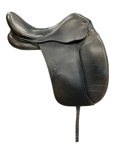 M Toulouse Aachen DR Saddle - Black - 18" / Wide - USED