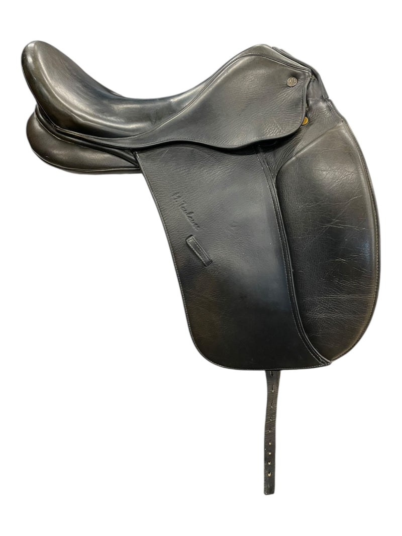 M Toulouse Aachen DR Saddle - Black - 18" / Wide - USED
