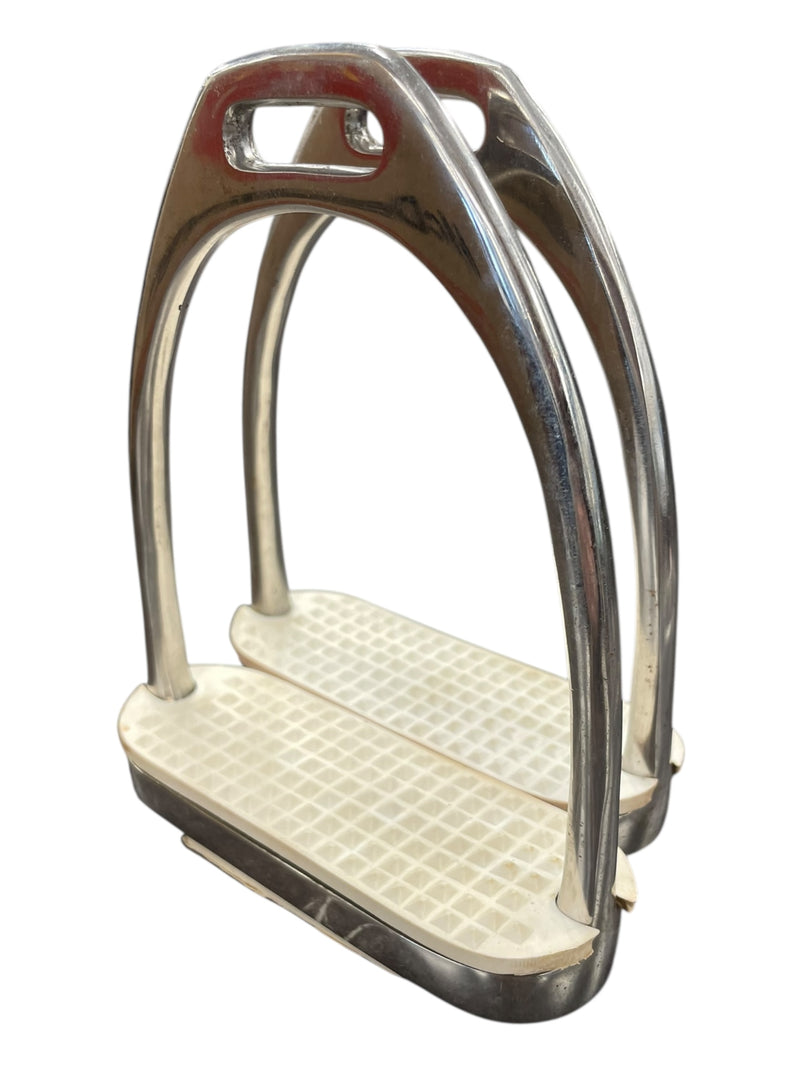 Fillis Stirrups - SS/White - Approx 4 1/2" - USED