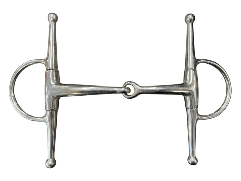 Full Cheek Snaffle - SS - Approx 5 1/4" - USED