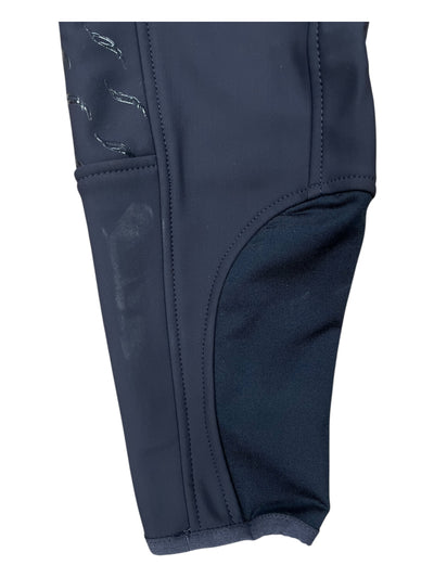 Goode Rider Elite Fleece FS Breech *NWT/Stains* - Navy - 32 - USED