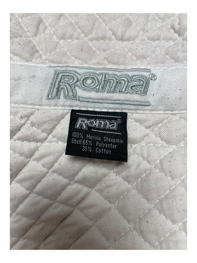 Roma Merino Sheepskin 1/2 Pad - White/Natural - Cob - USED