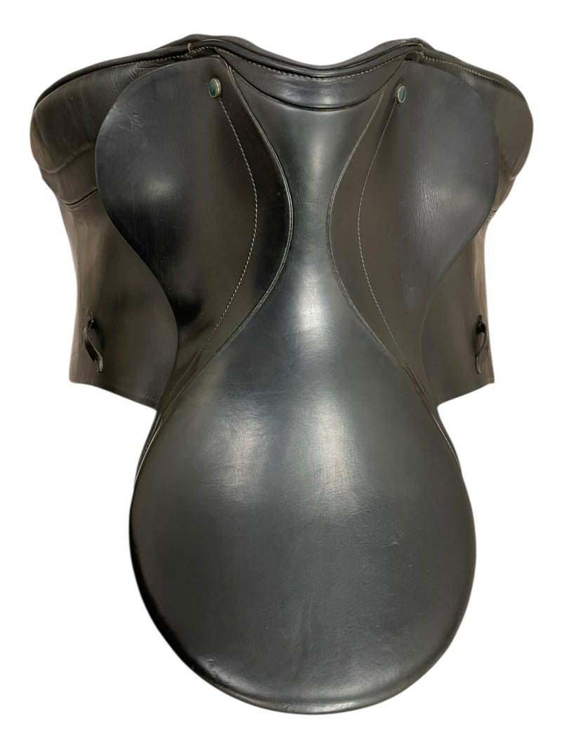 2002 Stubben Roxane DR Saddle - Black - 17.5" / 32 Tree (Wide) - USED