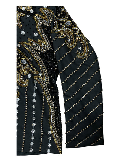 Showmanship Jacket - Black/Gold - Custom Measurements - USED