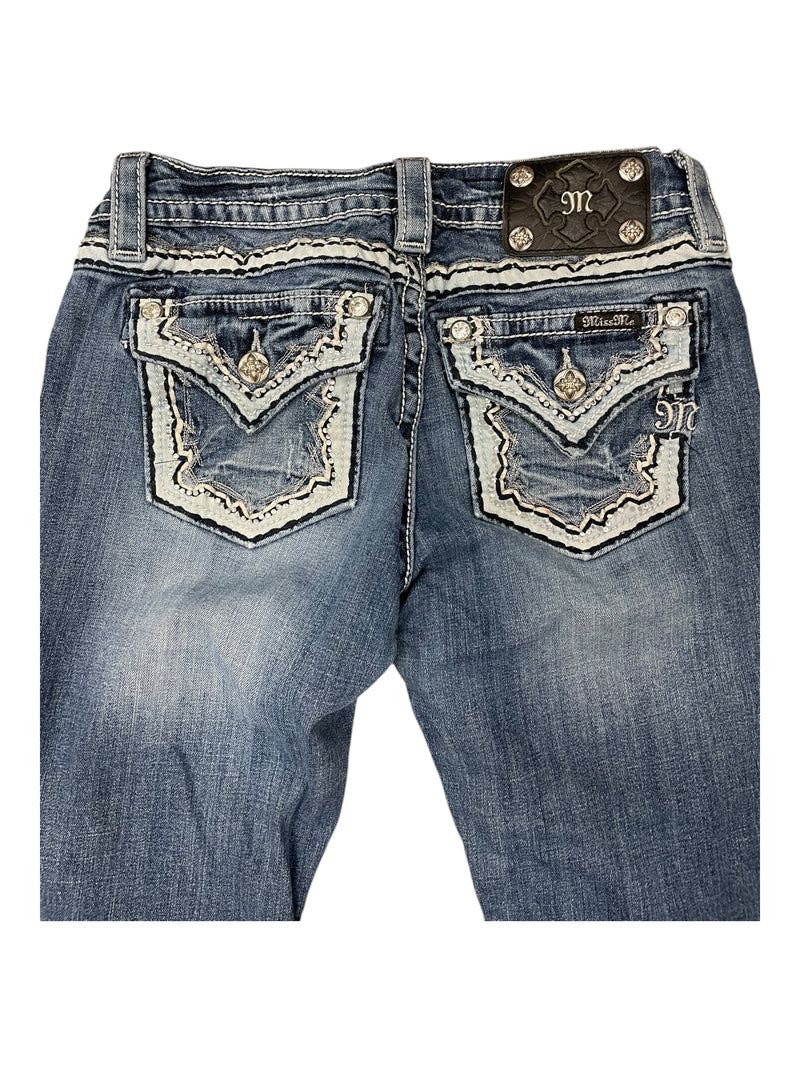 Miss Me Jeans - Denim - 26 Relaxed Boot - USED