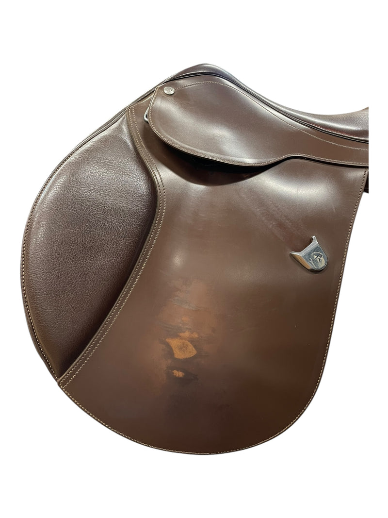 2015 Bates Caprilli CC Saddle - Brown - 43cm (17") - Adj. Gullet - USED
