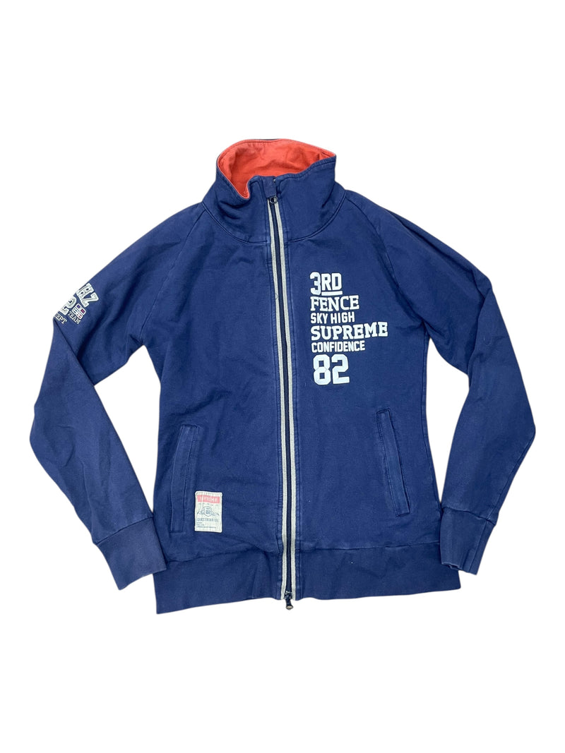 Horze Supreme Zip Sweatshirt - Navy - US 6 - USED
