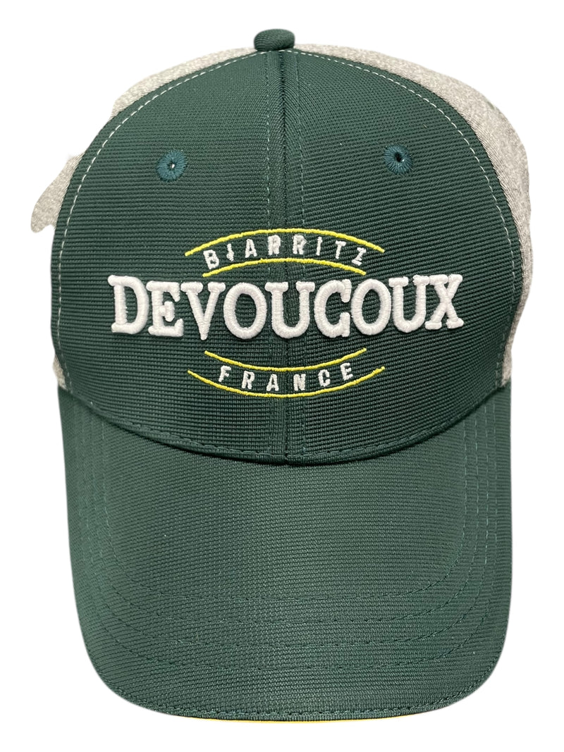 Devoucoux Hat - Grey/Green - 56cm - USED