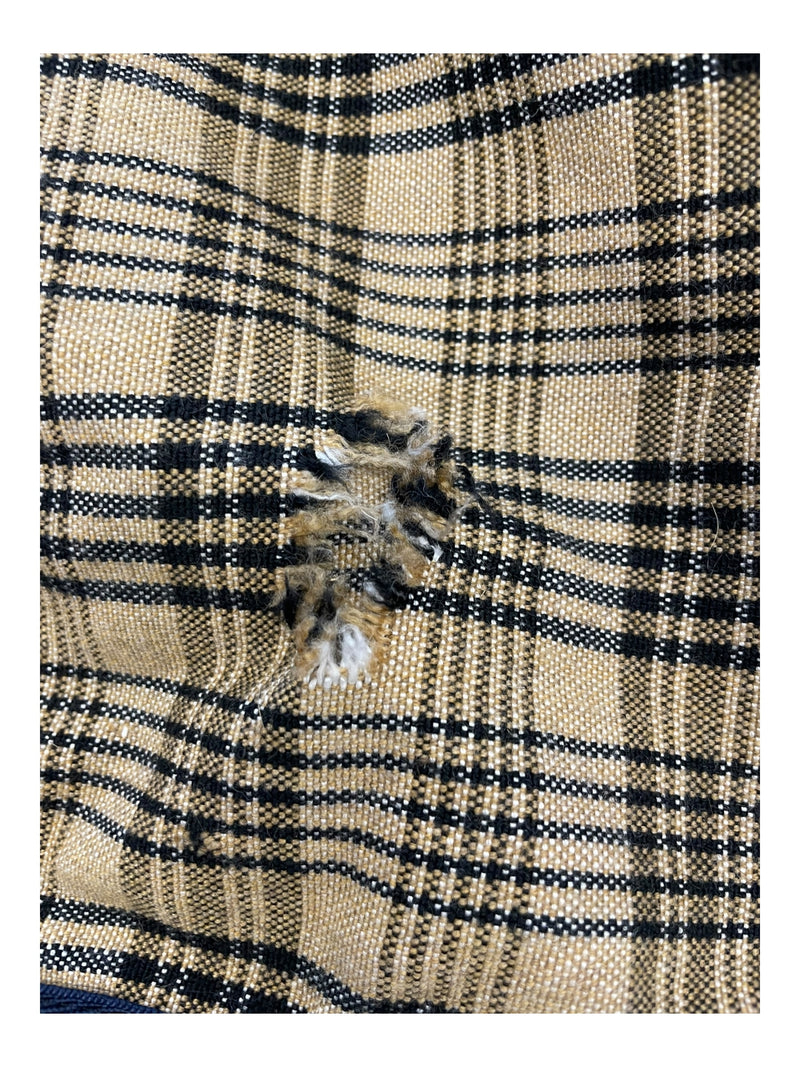Ayres Baker Stable Sheet - Baker Plaid - Approx 76" - USED