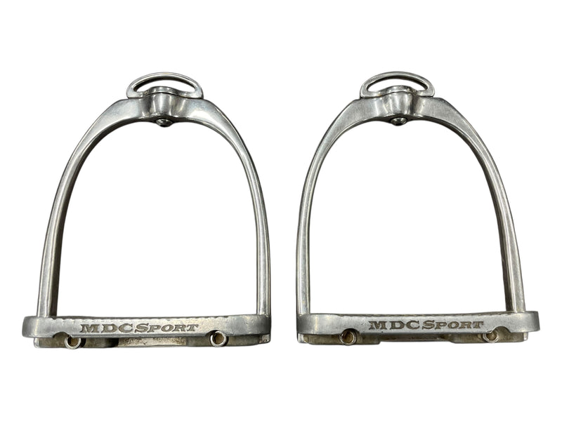 MDC Sport Classic Stirrup - SS/Aluminum - Approx 4 3/4" - USED