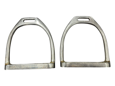 Fillis Stirrups *No Treads* - SS - Approx 4.5" - USED