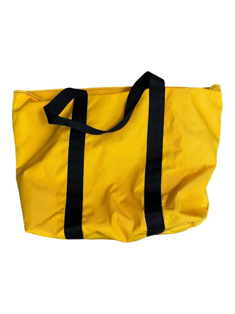 Tote Bag - Yellow/Black - Approx 14 x 22" - USED