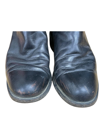 Justin Cowgirl Boots - Dark Brown/Black - 6.5 B - USED