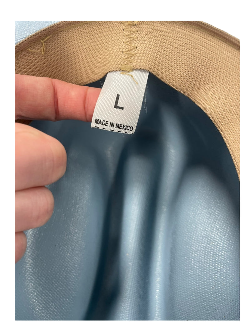 Bangora Straw Hat - Light Blue - L - USED