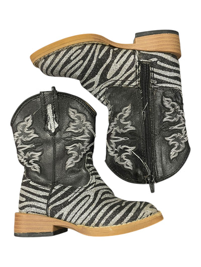 Roper Infants Cowgirl Boot - Zebra - Children's 6 - USED