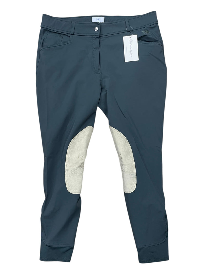 Smartpak Hadley KP Breech - Deep Gray/Green - 36L - USED