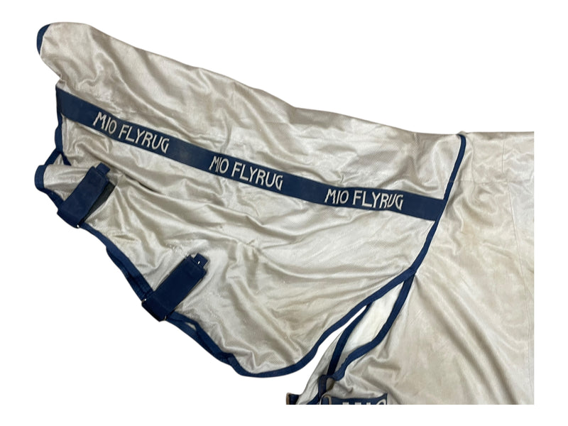 Mio Fly Sheet W/ Neck - Silver/Navy - 69" - USED