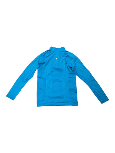 Anique 1/4 Zip LS Base Layer - Blue - L - USED