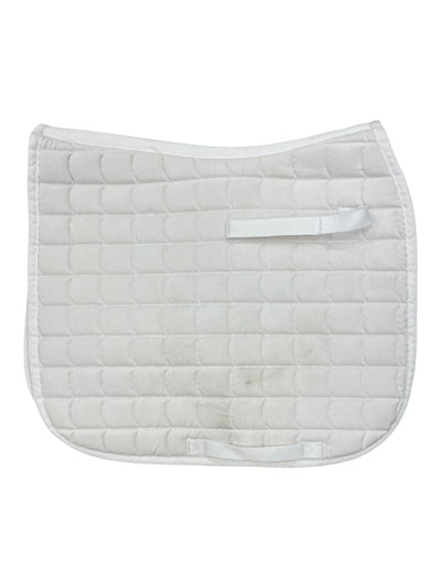 Horze DR Pad - White - Est. Pony - USED