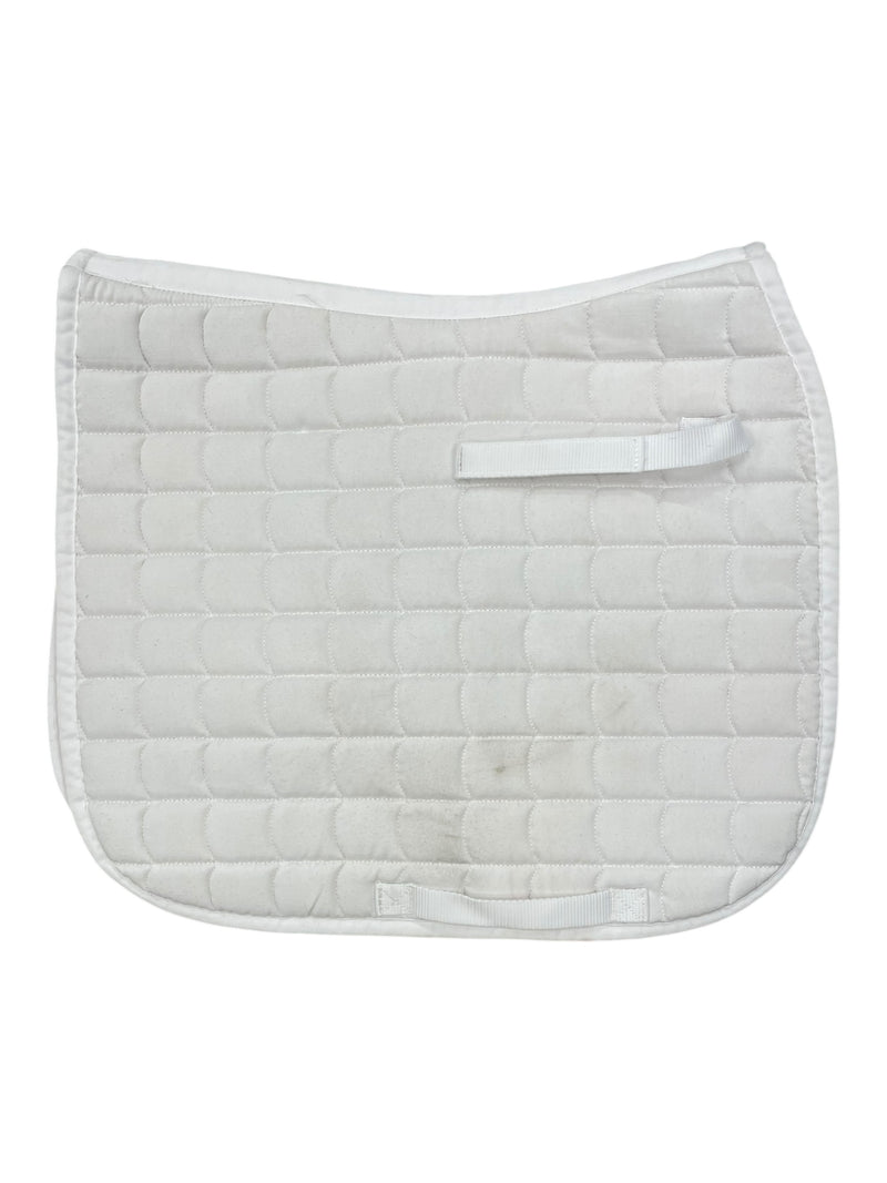 Horze DR Pad - White - Est. Pony - USED