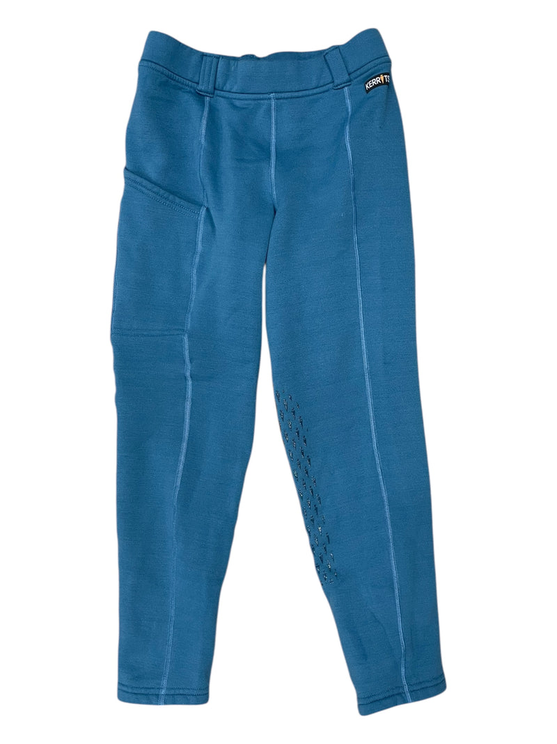 Kerrits Winter KP Tight - Blue - Youth L - USED
