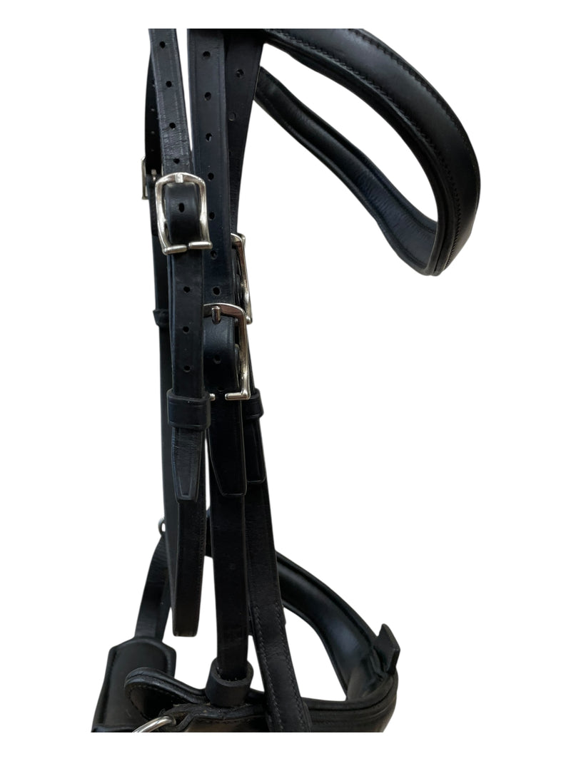 Antares Precision Crank Noseband Bridle - Black - 2 (Full) - USED