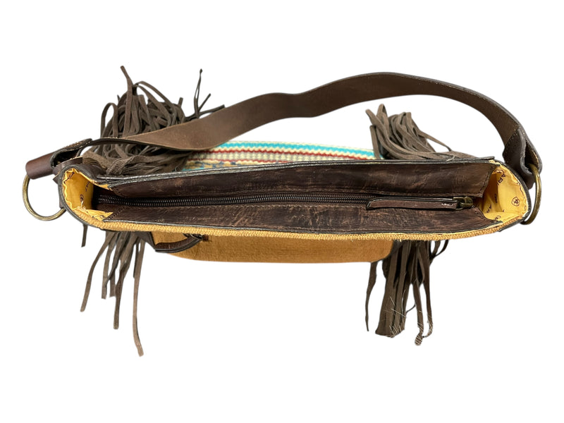 Ariat Nellie Conceal Carry Shoulder Bag - Aztec Print - USED