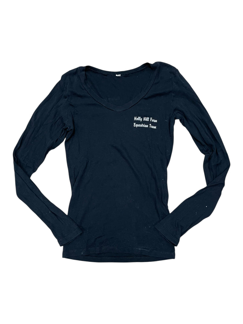 Holly Hill LS Tee - Black - Est. XS - USED