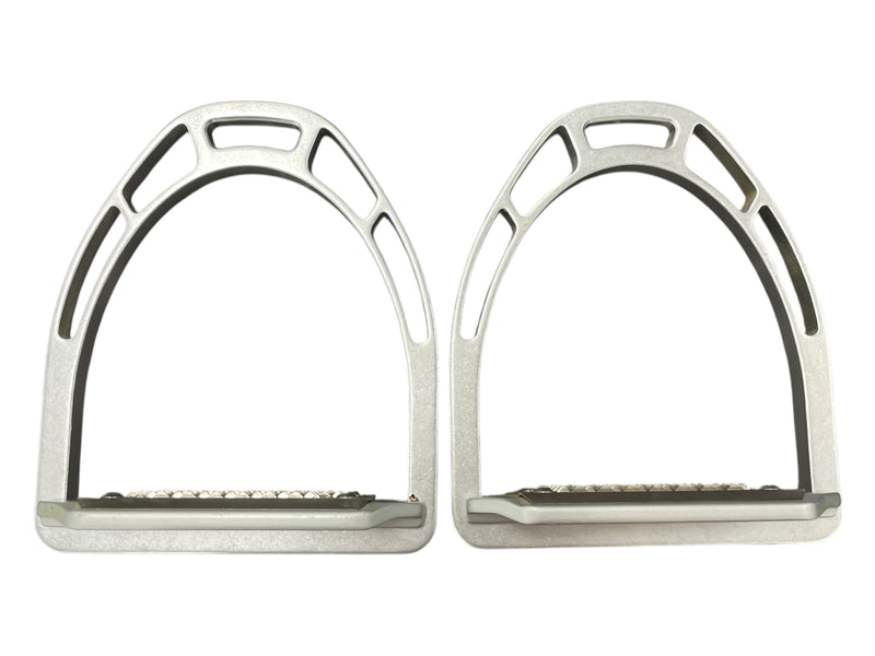 Acavallo Evolution AluPro Stirrups - Silver - 4 3/4" - USED