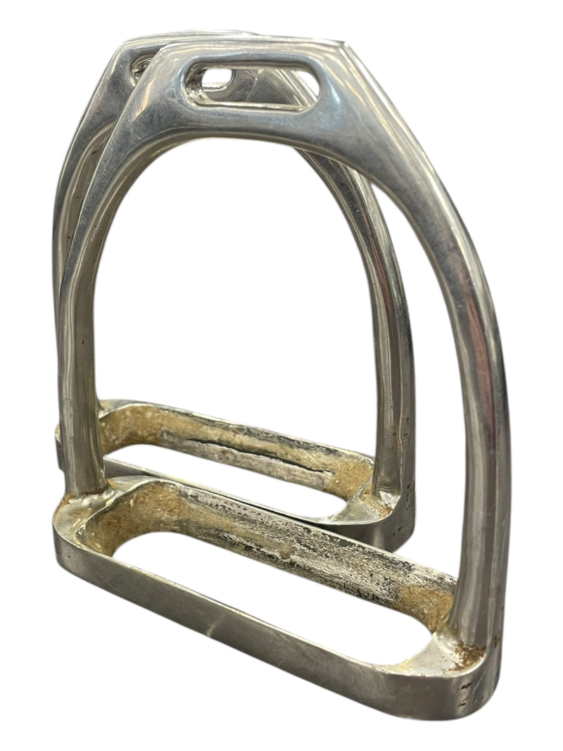 Fillis Stirrups *No Treads* - SS - Approx 4.5" - USED
