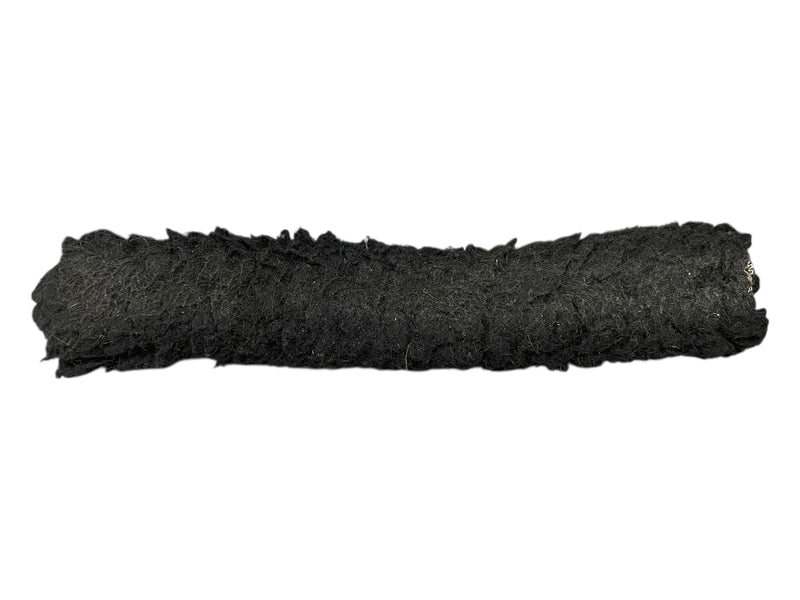 Fleece Crown Piece Cover - Black - Approx 13" - USED