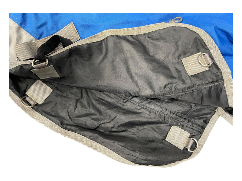 Smartpak Classic T/O Blanket - Royal/Grey - 220g, 57" - USED