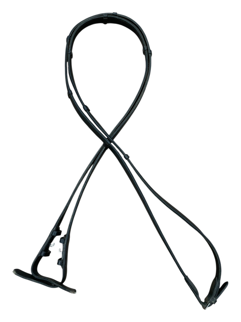 M Toulouse Bridle W/ Reins - Black - F/S - USED