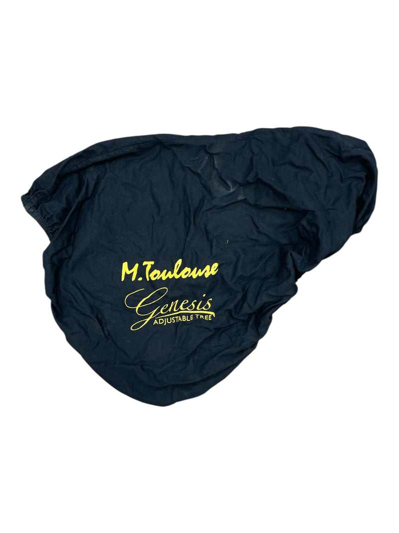 M Toulouse Genesis AP Saddle Cover - Black/Yellow - USED