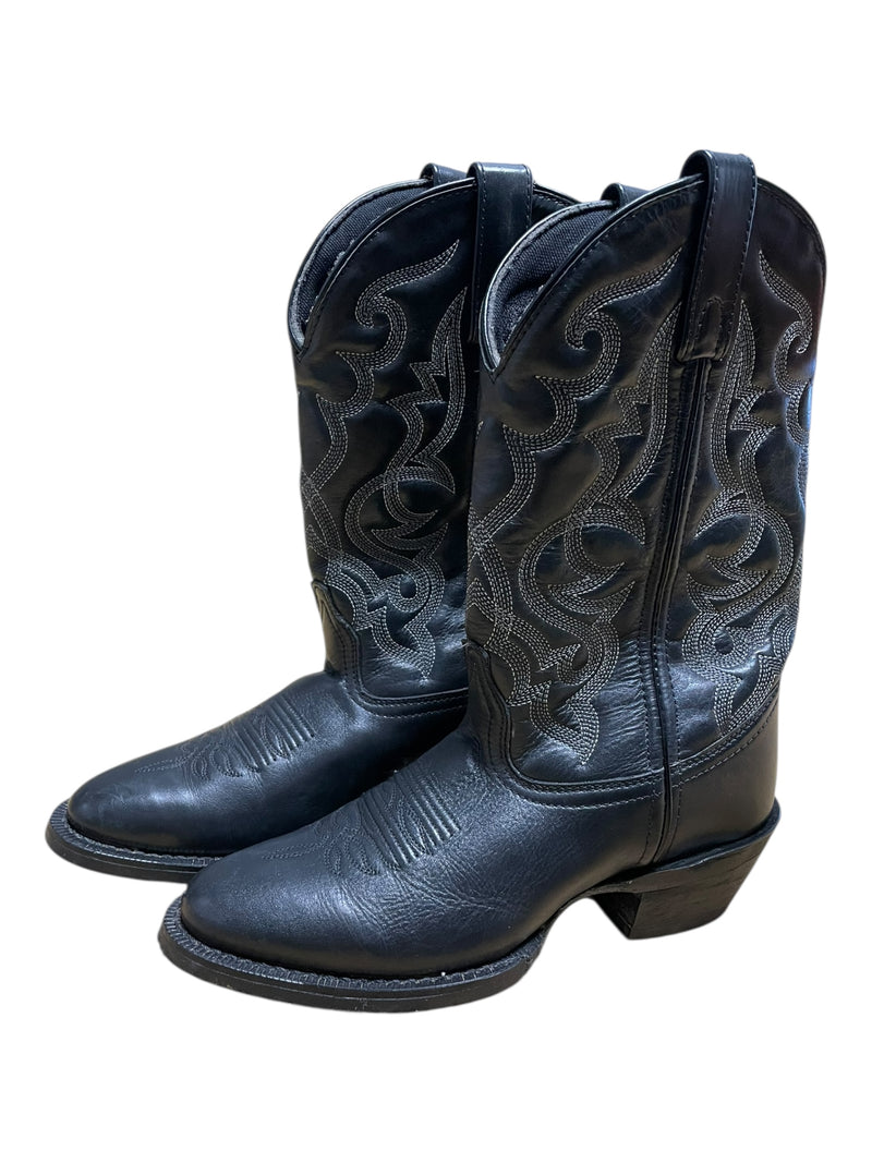 Laredo Maddie Western Boot - Black - Womens 7 M - USED