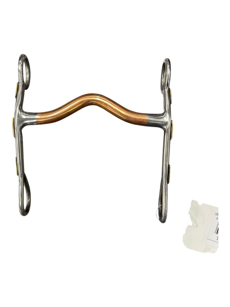 Formay Curb Bit W/ Brass Trim *NWT* - SS/Copper - 5" - USED