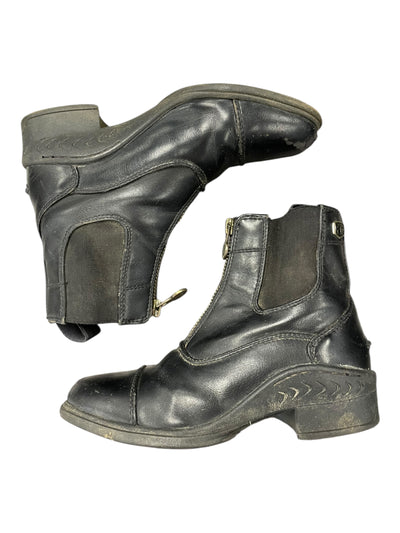 Ovation Paddock Boots - Black - Youth 13 - USED