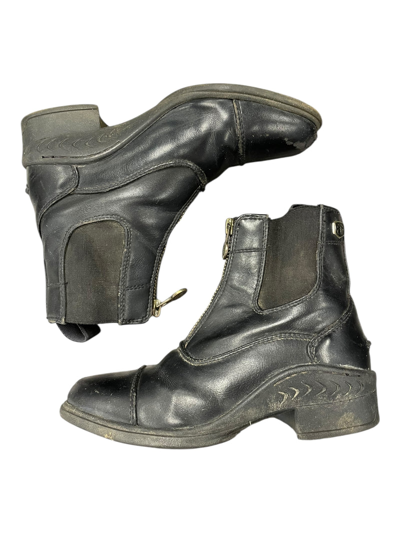 Ovation Paddock Boots - Black - Youth 13 - USED