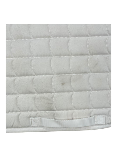 Horze DR Pad - White - Est. Pony - USED
