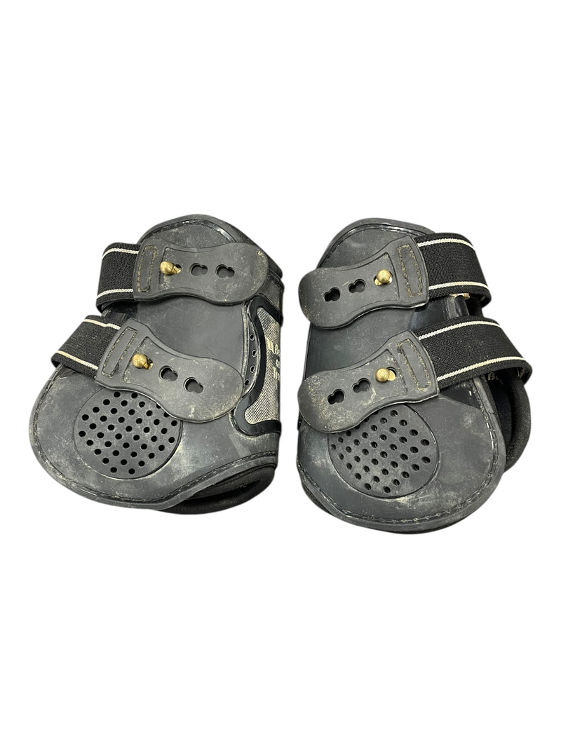 Back On Track Fetlock Boots - Black - F/S - USED