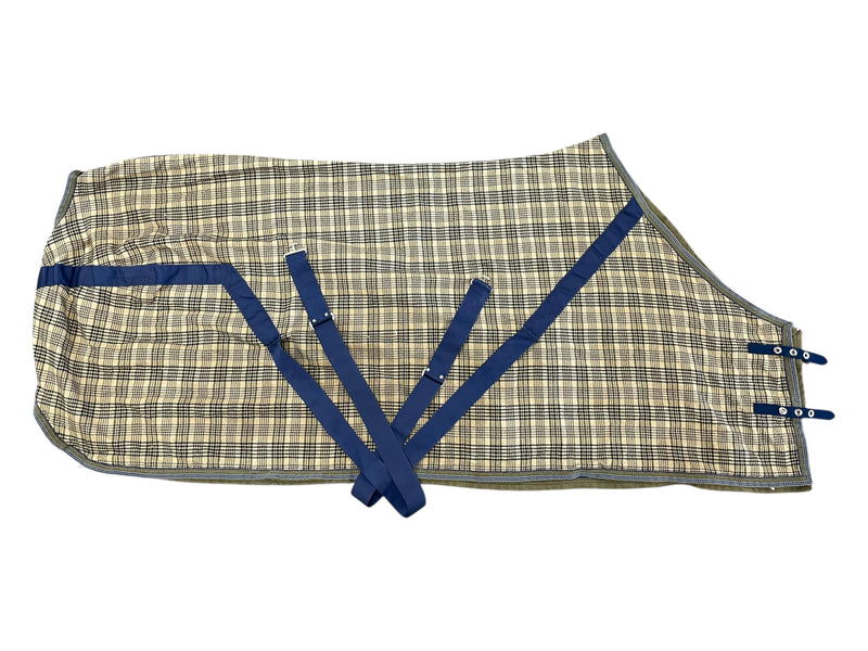 Baker Stable Sheet - Baker Plaid - Approx 72" - USED